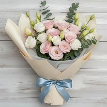 Букет цветов из:  Лизиантусы #REPLACE_PRED# Алачково