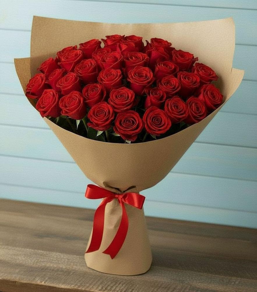 Букет Красные розы Милано в Алачково