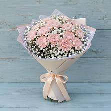 Букет цветов из:  Гвоздики в Алачково