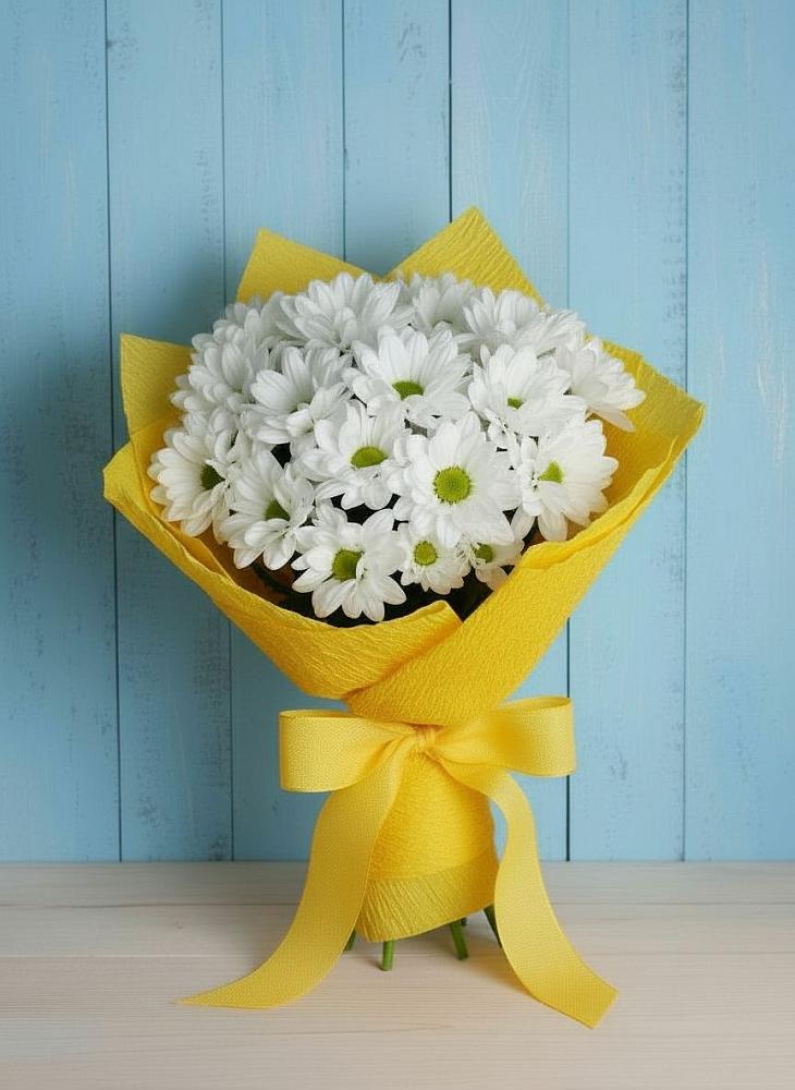 Букет цветов из: Хризантемы в Алачково