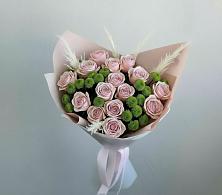 Букет цветов из:  Розы и Хризантемы в Алачково