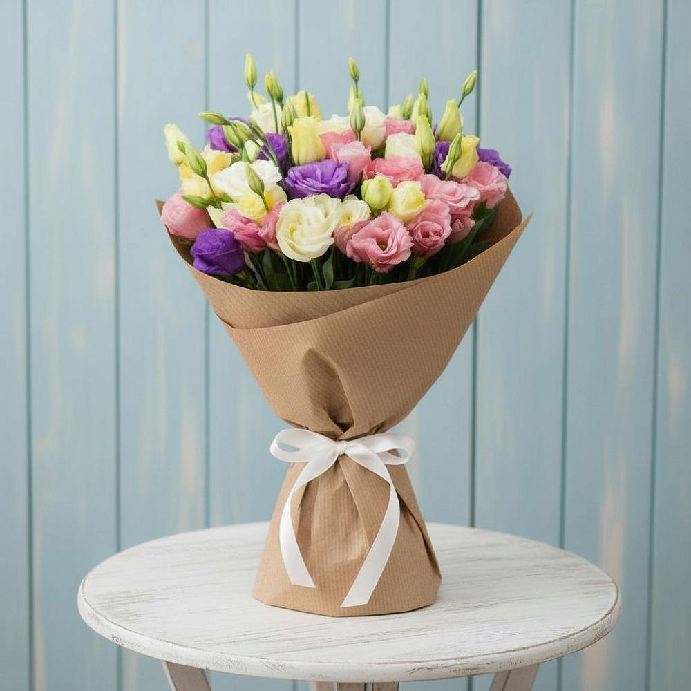 Букет цветов из: Лизиантусы в Алачково