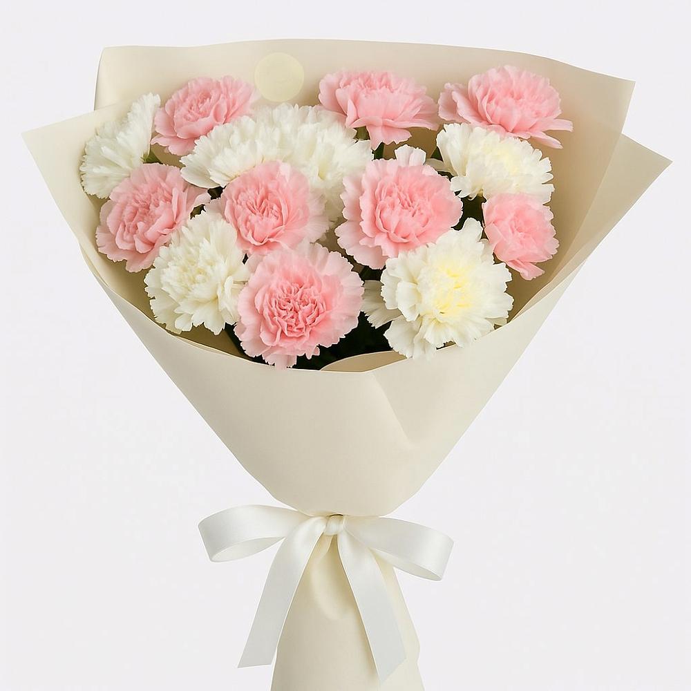 Букет цветов из: Гвоздики в Алачково