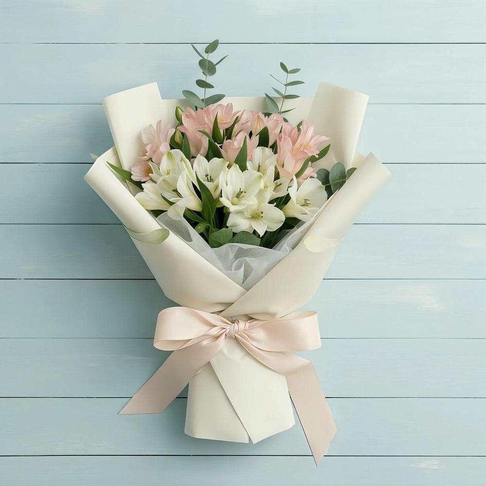 Букет цветов из: Альстромерии в Алачково