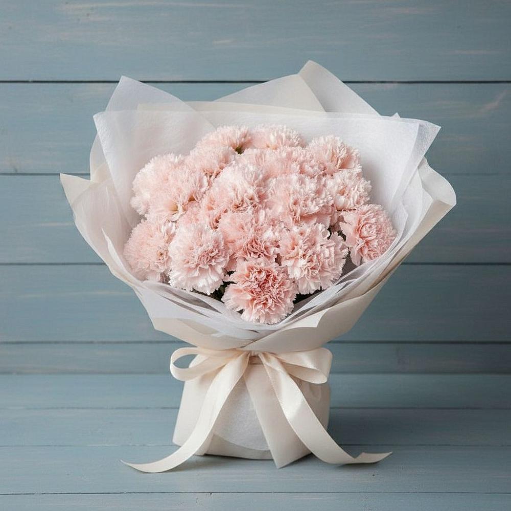 Букет цветов из: Гвоздики в Алачково