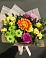Букет цветов из: Гвоздики, Герберы, Розы и Хризантемы в Алачково