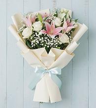 Букет цветов из:  Лилии в Алачково