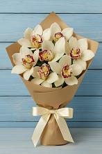 Букет цветов из:  Орхидеи и Розы в Алачково